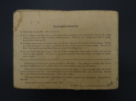 War Ration Book No.3