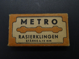 German Metro razor blades ww2