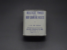 Insecticide powder for body crawling insects