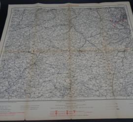 German map WW1 - Paris West