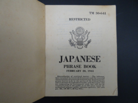 TM 30-641 Japanese Phrase Book - February 28, 1944