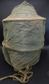 British WW2 mosquito net helmet cover Indian Made
