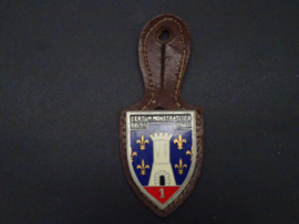Chest insignia French 1st cuirassier regt.