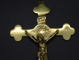 Brass crucifix