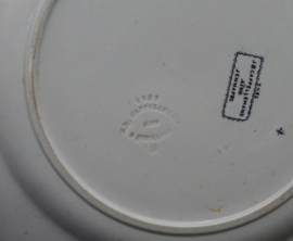 Decorative plate, Cappellemans, 1862