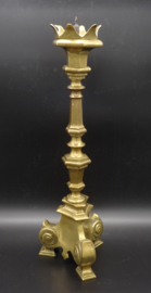 Brass church candlestick