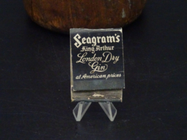 Vintage USA matchbook 'Seagram's '