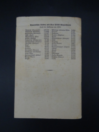 Tornisterschrift 'Schlag nach über das Mittelmeer' 1939/40