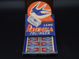 Rondinella Solingen razor blades - 10 packs in shop presentation box