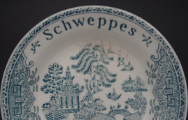 Schweppes Bitter Lemon porcelain saucer
