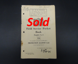 British Field Service Pocket Book - Protection against gas 1941