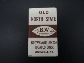 Old North State cigarette papers ww2