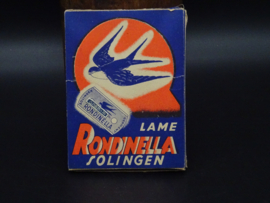 Rondinella Solingen razor blades - 10 packs in shop presentation box