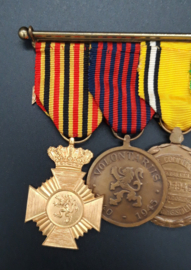 Belgian medal bar ww2 veteran