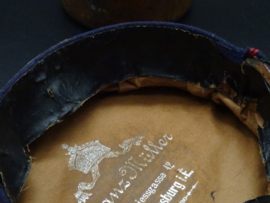 German Reserve officers visor cap M1867
