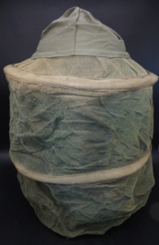 British WW2 mosquito net helmet cover Indian Made