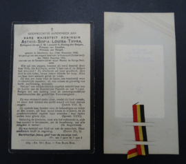 5 Belgian Royal Funeral Cards