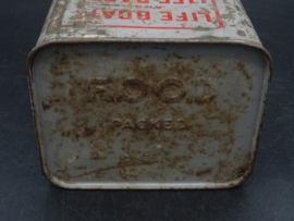 US Life Boat Life Raft rations tin 1945 (2)