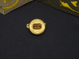 Honorable discharge patches and lapel pin