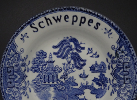 Schweppes "Indian Tonic" porcelain saucer