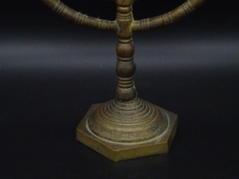 Bronze menorah candlestick