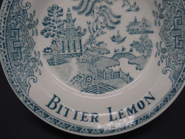 Schweppes Bitter Lemon porcelain saucer