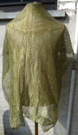 Mesh net scarf coyote