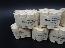 German medical Natr. Bicarbonic tablets WW2 (WSP XIII)