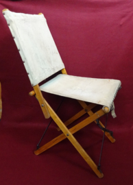 British Officer folding Campaign Chair WW2
