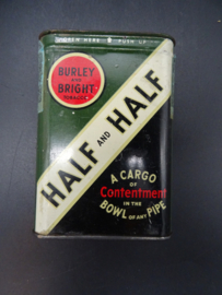 US Half and Half tobacco tin WW2