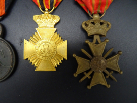 Belgian WW1 Medal Bar