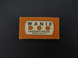 German Wanie razor blades ww2