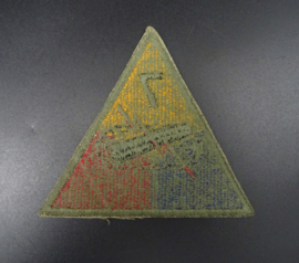 US 7th Armored Division Greenback Patch WW2