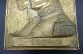 Belgian King Albert & Queen Elisabeth plaque 1914