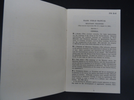 US Basic Field Manual - Military Training 1941 - FM 21-5