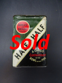 US Half and Half tobacco tin WW2