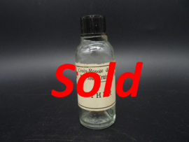 Belgian Red Cross ether bottle