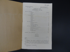 US Technical Manual - Generating Unit M5 1942 - TM 9-2616
