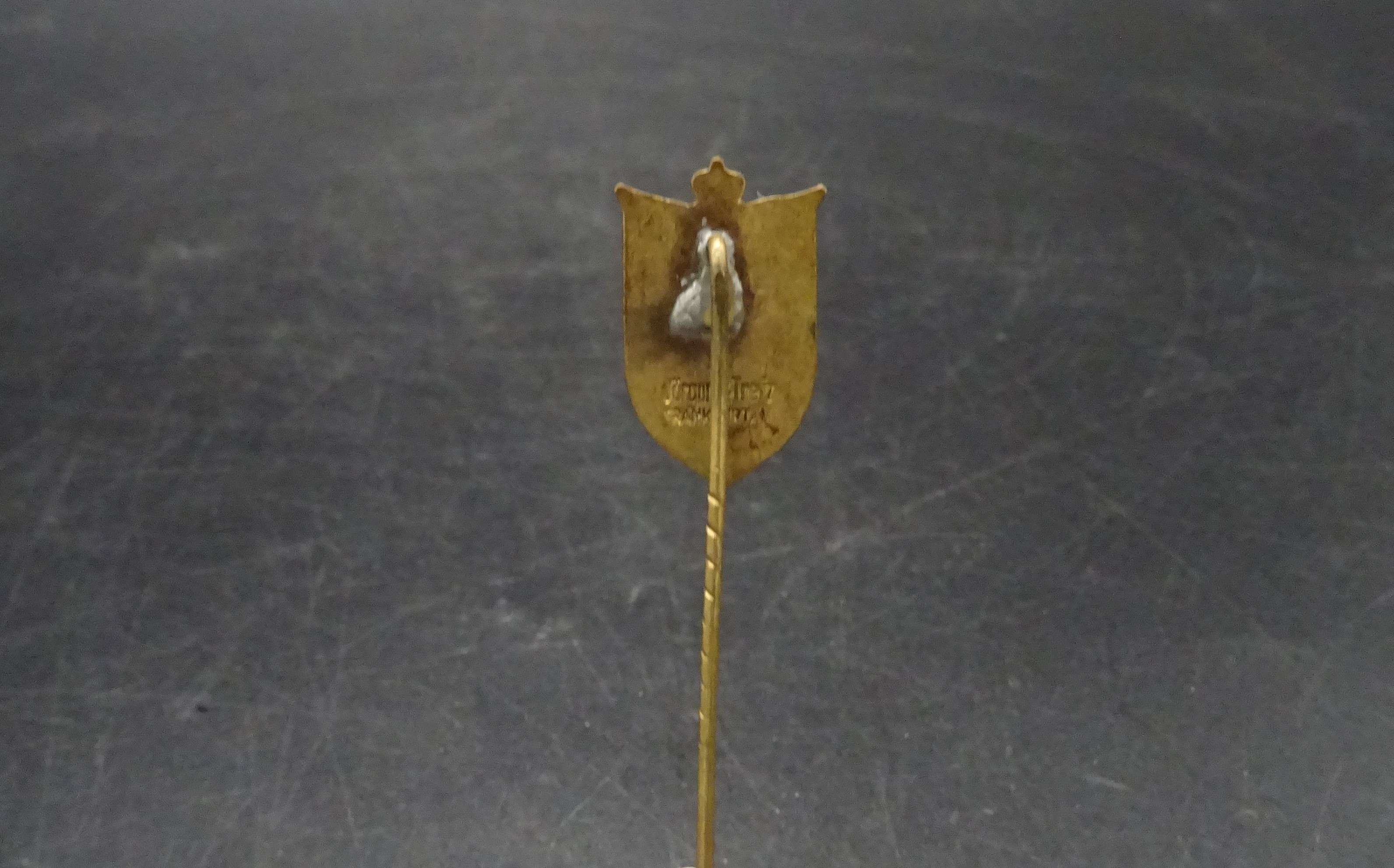 Stickpin Eisenbahner Treubund 1915