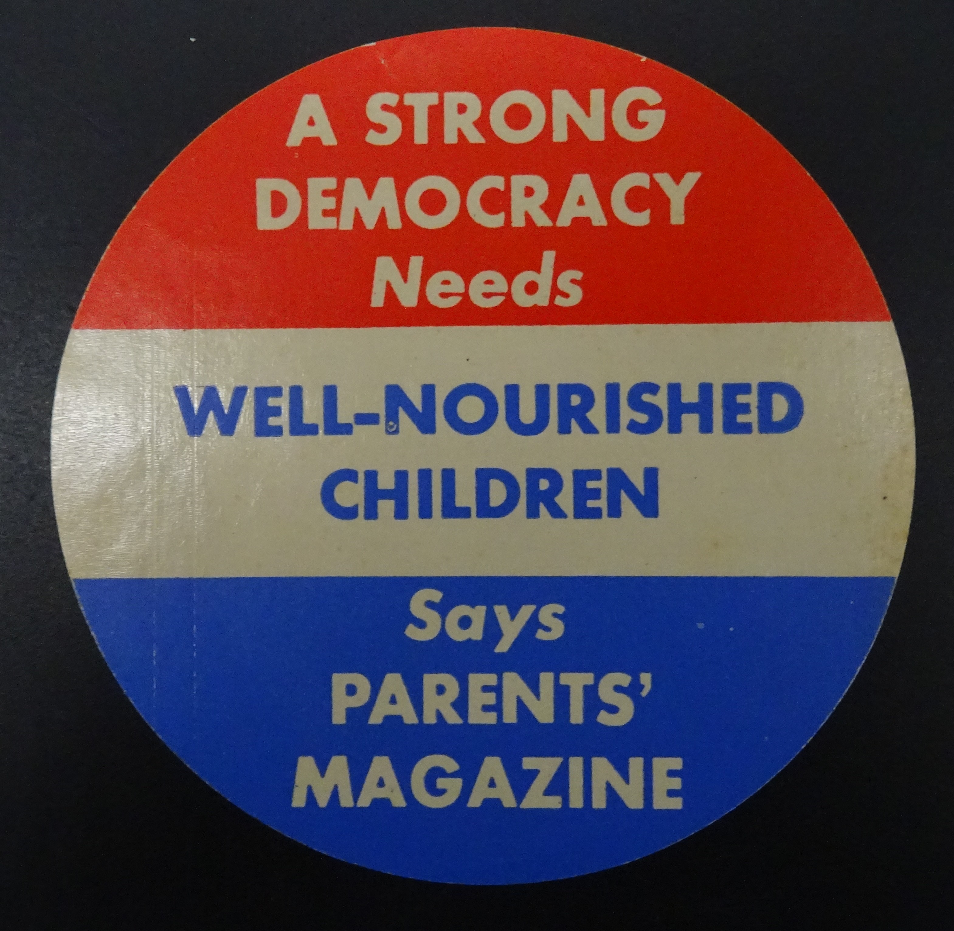 US Parents Magazine 1941 dated window sticker