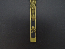 Brass and ebony crucifix