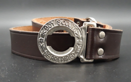 Boy scouts belt leather