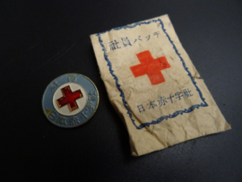 Japanese Red Cross Badge WW2