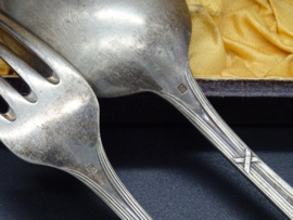 Silver plated salade server set