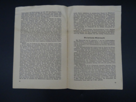 Tornisterschrift 'Schlag nach über das Mittelmeer' 1939/40