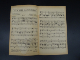 All's well mademoiselle WW2 song score