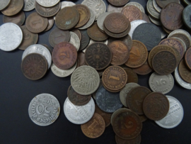 350+ German coins 1870's to 1920's