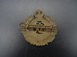 Royal Canadian Engineers cap badge WW2