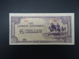 WW2 Japanese Occupation 1/2 Shilling Oceania