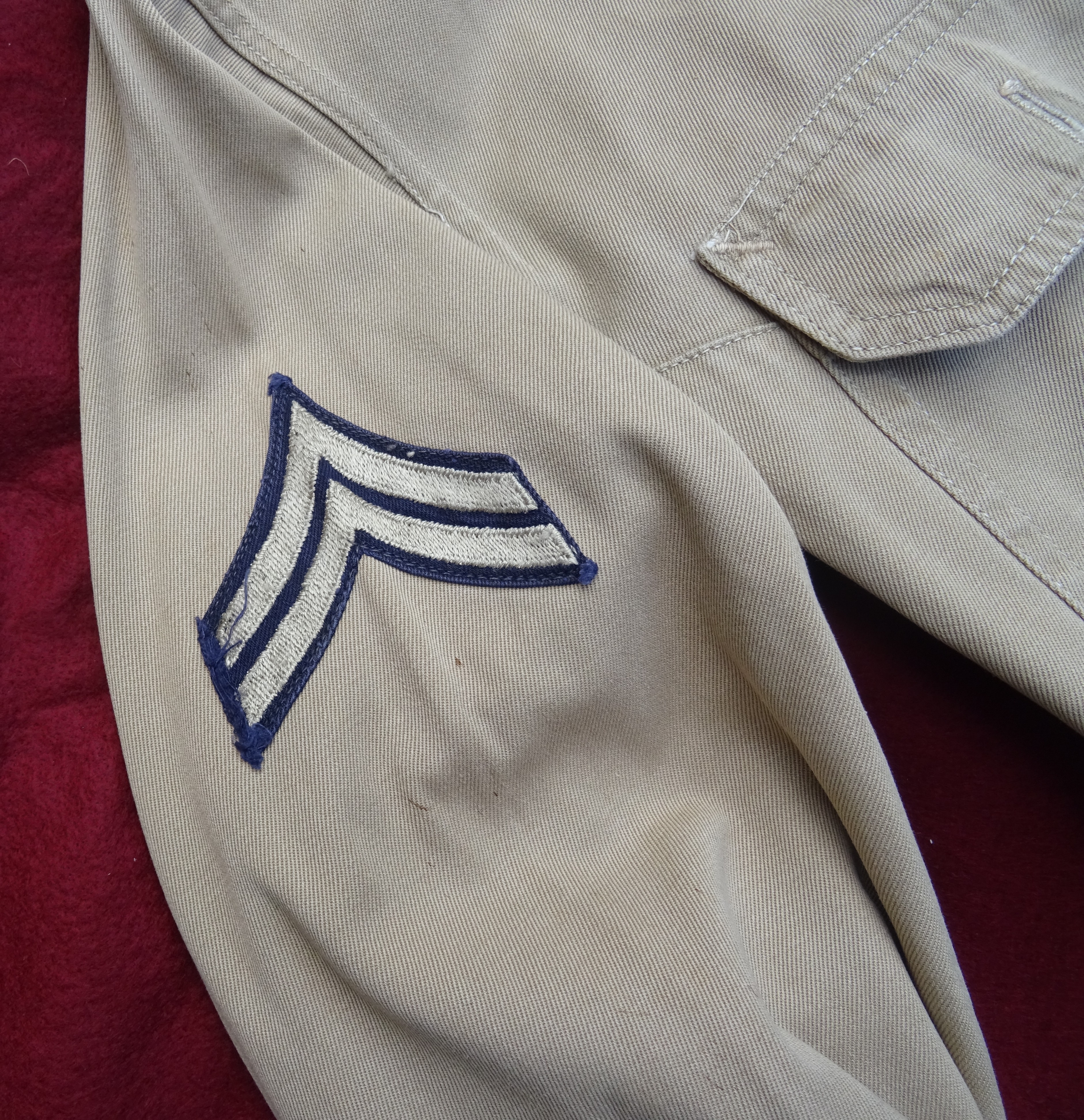 US summer chino shirt ww2